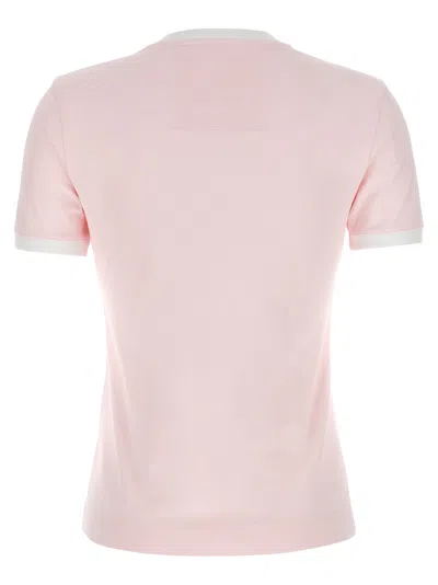 Givenchy Pink T-shirt With Logo Printed On The Front In Cottonr Woman