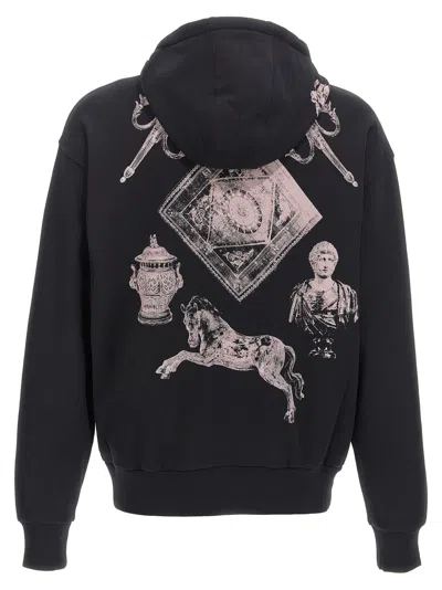 Givenchy Men Boxy Fit Hoodie With Zip And Pocket Base