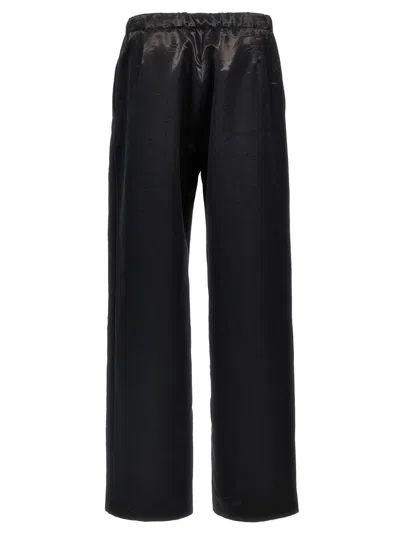 Givenchy Viscose Trousers With Wrinkled Effect