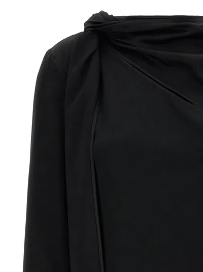 Givenchy Viscose Blend Blouse With Adjustable Sash