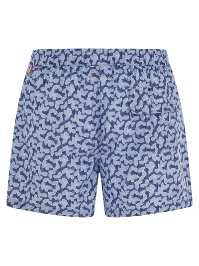 Kiton Patterned Beach Boxers