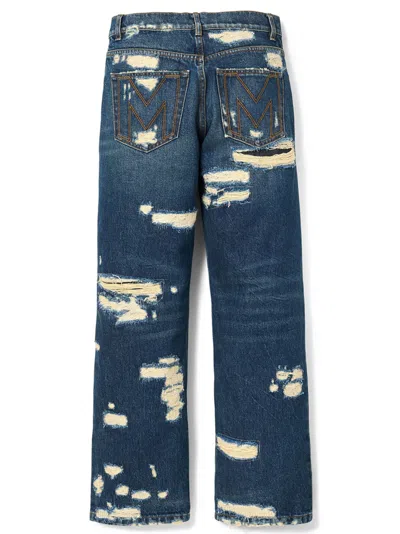 Marc Jacobs The Rip And Repair Straight Jean Jeans