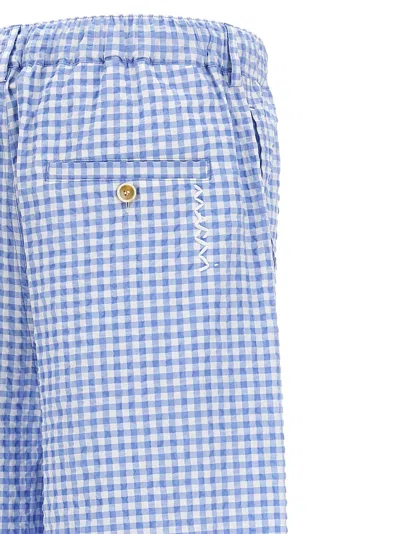 Shop Marni 'vichy' Bermuda Shorts