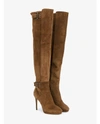 JIMMY CHOO Derby Suede Knee High Boots