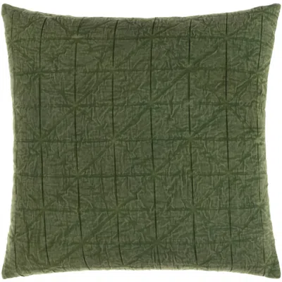 Mickler & Co. Wyona Nature Pillow In Forest Green