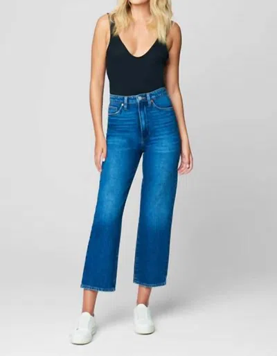 Blanknyc Blank Nyc The Baxter Ribcage Straight Leg Jeans In No Shade Here Medium Wash In Multi
