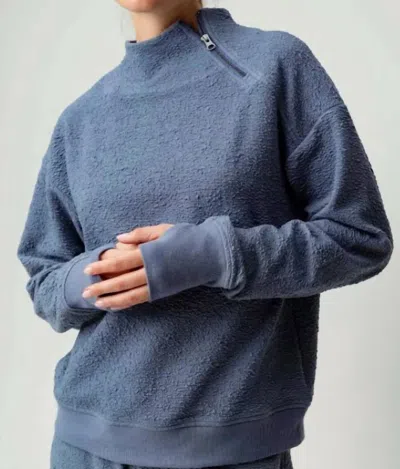 Sundays Genie Pullover In Steel Blue In Blue
