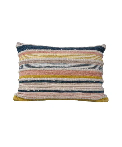 Mickler & Co. Savannah Striped Pillow In Multi