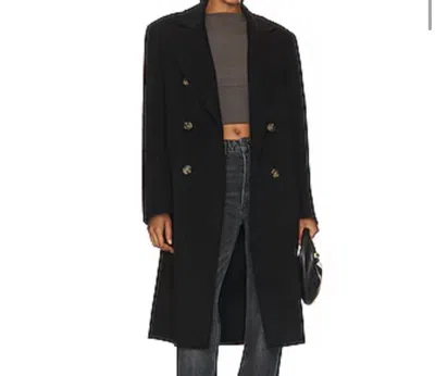 Grlfrnd The Big Winter Coat In Black