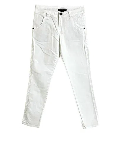 Sanctuary Women's  Crop Skinny Stretch Jeans In White In White