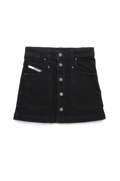 Diesel Gealbus Skirt In Black