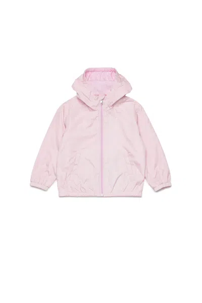 Marni Outline Branded Windbreaker Jacket In Pink