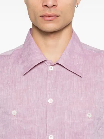 Shop Brunello Cucinelli Linen Shirt