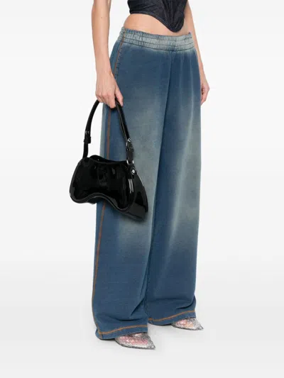 Diesel Play Shoulder Bag In Black