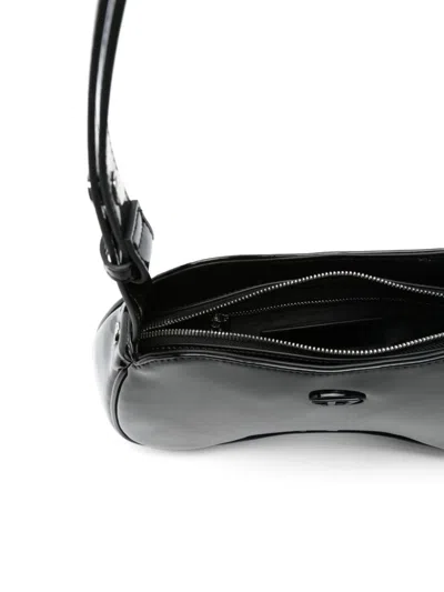 Diesel Play Shoulder Bag In Black