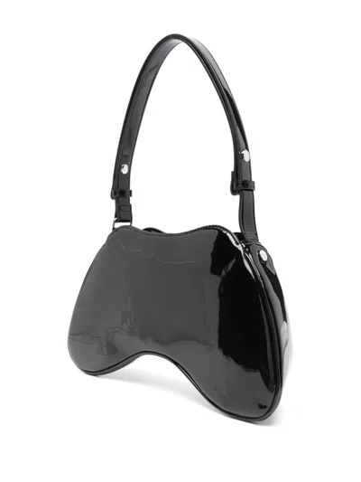 Diesel Play Shoulder Bag In Black