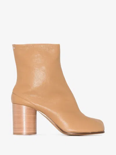 Maison Margiela Tabi 60 Calf Leather Ankle Boots
