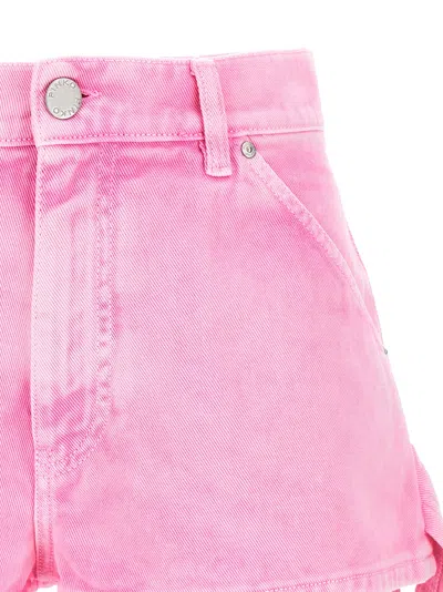 Pinko Workwear Shorts In Cotton Bull Fabric