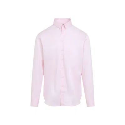 Giorgio Armani Regular-fit Shirt In Cotton Twill In Multicolor