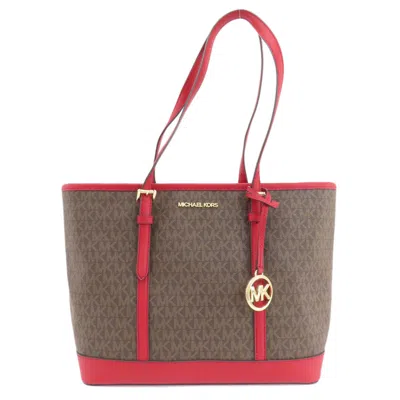 Pre-owned Michael Kors Color Pvc Tote Bag () In Multi