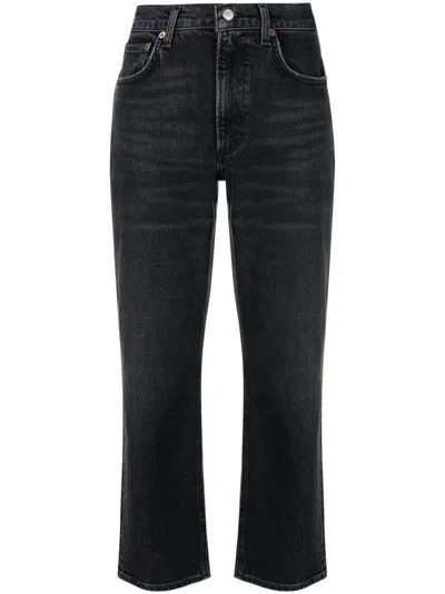 Agolde Nico Stretch High Rise Slim Fit Jeans