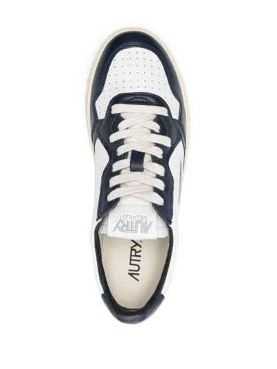 Autry Medalist Sneakers With Inserts In Blue