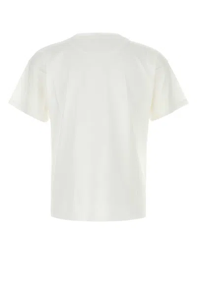 Bally Organic Cotton T-shirt With Metallic Gold Logo