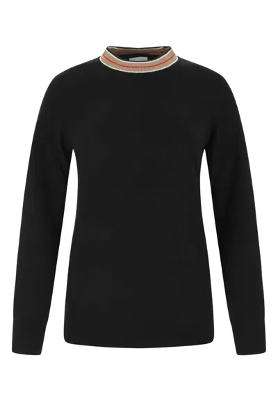 Burberry Tilda Saddle Stripe Cashmere-blend Sweater