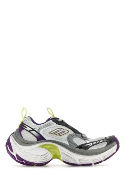 Balenciaga Multicolor Mesh And Rubber 6xl Sneakers In Multicolor