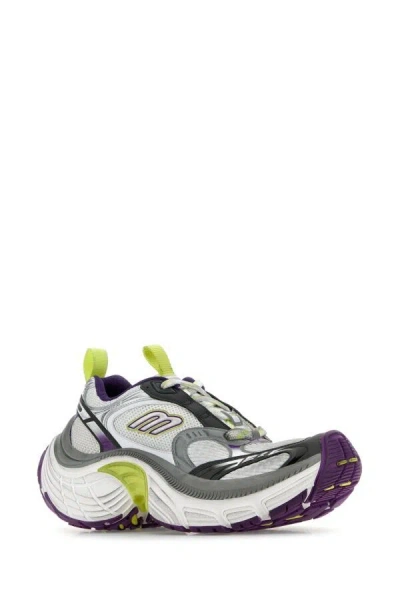 Balenciaga Multicolor Mesh And Rubber 6xl Sneakers In Multicolor
