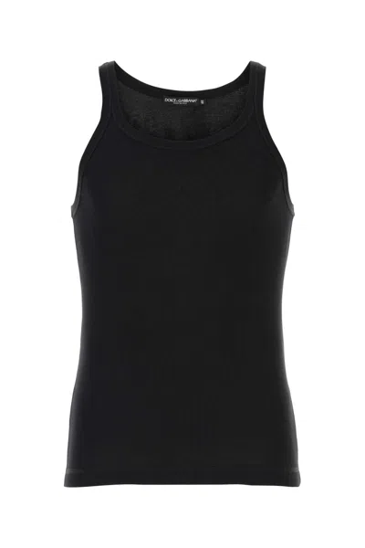 Dolce & Gabbana Marcello Ribbed-knit Tank Top