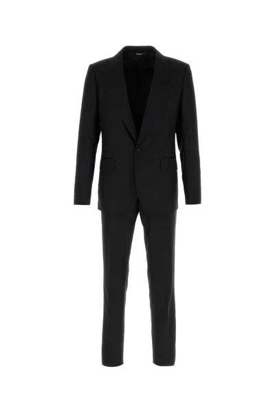 Dolce & Gabbana Two-piece Stretch Wool Suit