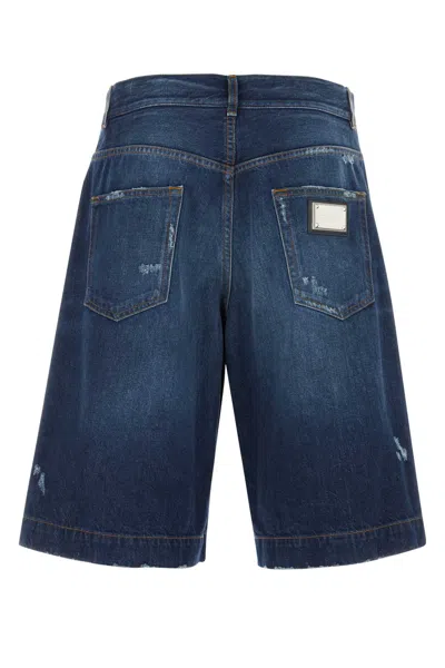 Dolce & Gabbana Denim Bermuda Shorts