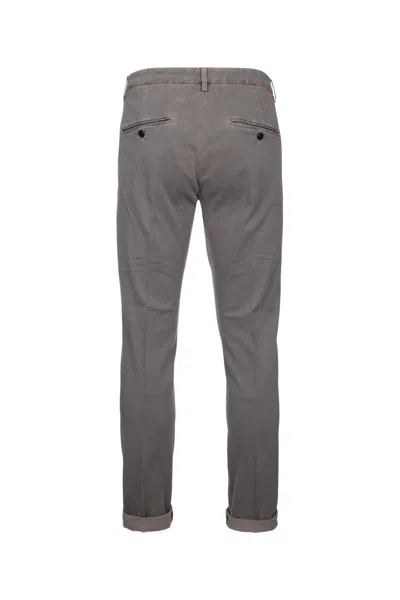 Dondup Mid-rise Slim-fit Tailored Trousers
