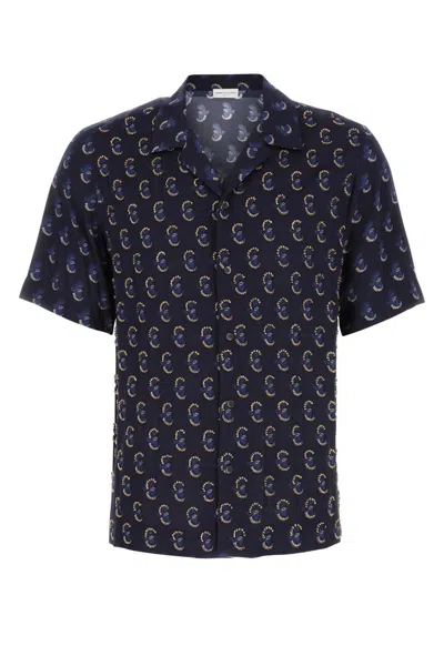 Dries Van Noten Carltone Camp-collar Embellished Voile Shirt