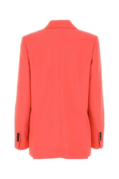 Dsquared2 Dsquared Women Coral Stretch Polyester Blend New York Blazer