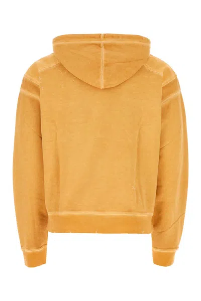 Dsquared2 Dsquared Mustard Cotton Sweatshirt