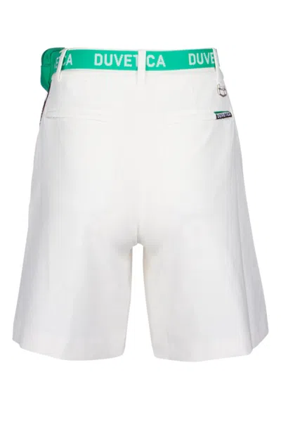 Duvetica Belted Waist Skirt With Front And Back Pockets