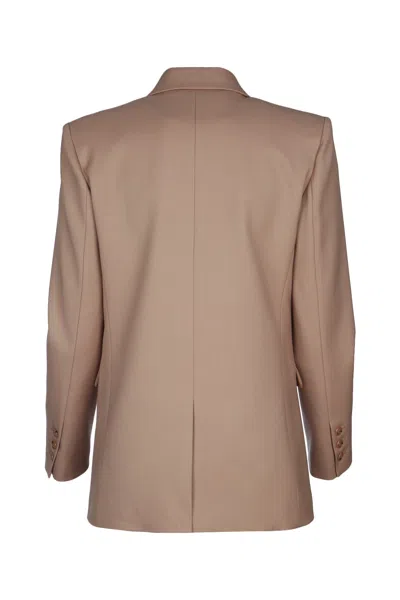 Elisabetta Franchi Double Breasted Jacket Chest Flap Pockets