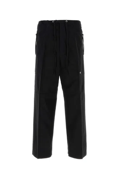 FENDI FENDI BLACK COTTON PANT 