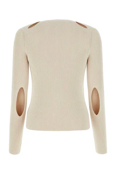 Fendi Ribbed Cardigan With Cut-outs