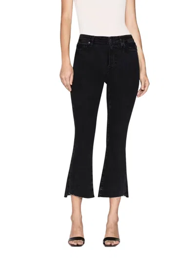 Frame Le Crop Mini Boot Stagger Raw Hem Crop Bootcut Jeans