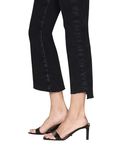Frame Le Crop Mini Boot Stagger Raw Hem Crop Bootcut Jeans