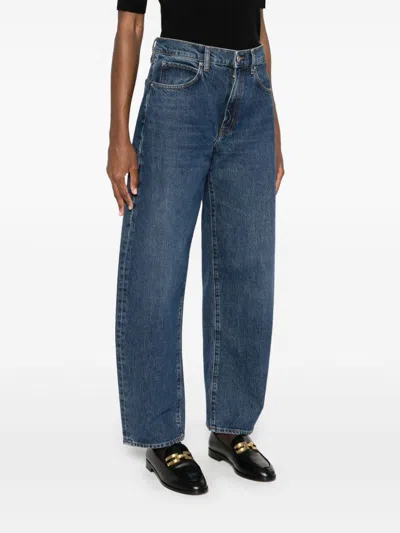 Frame Low Slung Barrel Trousers