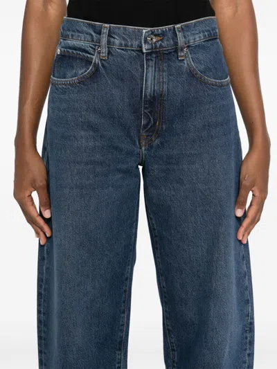 Frame Low Slung Barrel Trousers