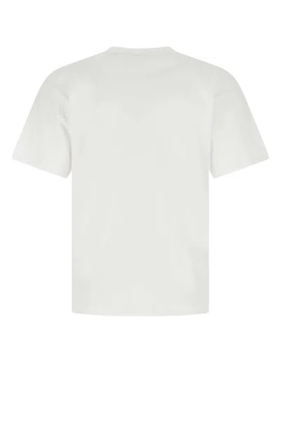 Gcds T-shirt Oversize In Cotone Bianco  Uomo