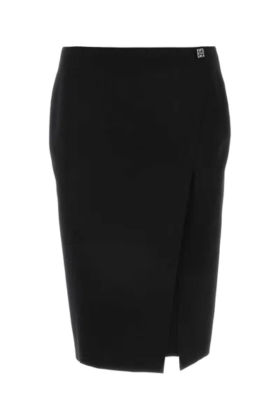 Givenchy Skirt In Wool With 4g Detail