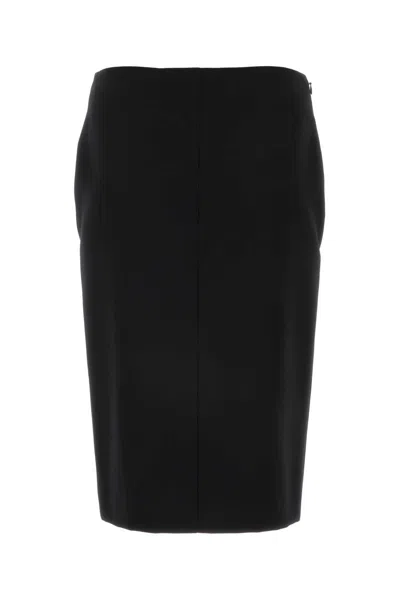 Givenchy Skirt In Wool With 4g Detail