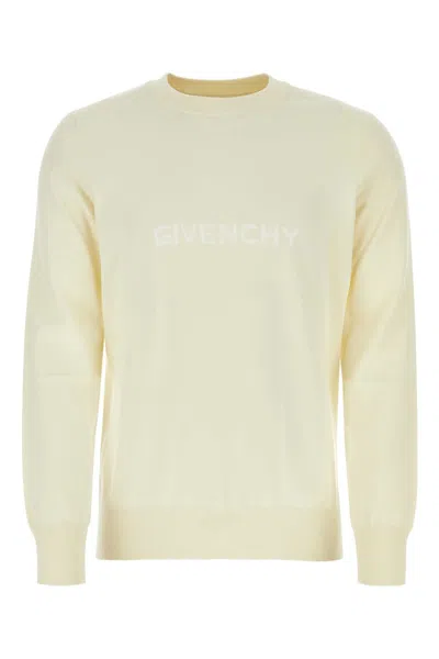 Givenchy Men's Ivory Cotton Sweater
