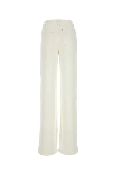 Givenchy Viscose And Denim Wide-leg Trousers